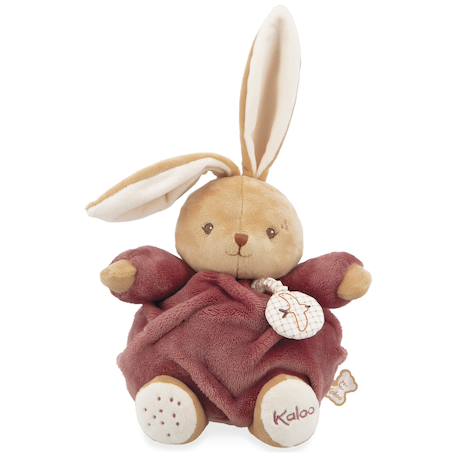 Peluche musicale patapouf Rouge, beige, blanc 2 - vertbaudet enfant 