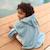 Poncho de bain éponge en coton Beige+Bleu+Creme+Nougat+Rose+Vert d'eau 10 - vertbaudet enfant 