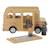 Bus scolaire avec figurines Jaune, bleu, rose 2 - vertbaudet enfant 