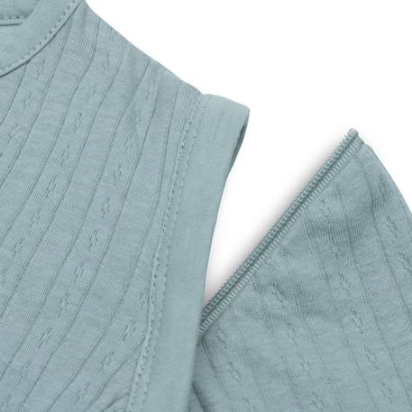 Gigoteuse à manches amovibles ajour sea green (0-3 mois) Vert d'eau 4 - vertbaudet enfant 