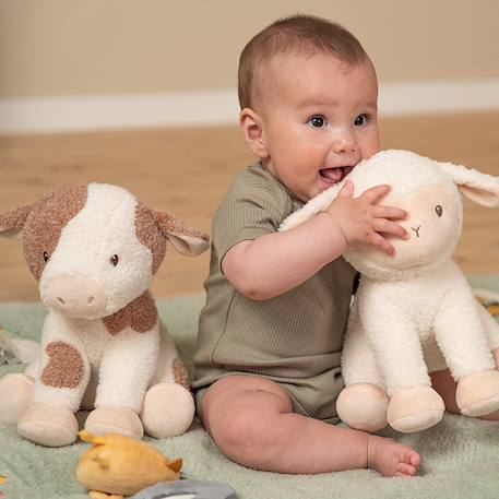 Peluche mouton little farm (25 cm) Multicolore 5 - vertbaudet enfant 