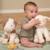 Peluche mouton little farm (25 cm) Multicolore 5 - vertbaudet enfant 