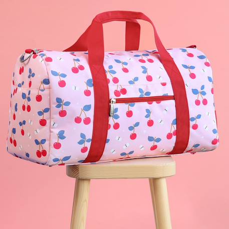 Sac de voyage cerises Rose, rouge, violet 3 - vertbaudet enfant 