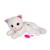 Peluche interactive chat 30cm- cuty bella fashionista Blanc 2 - vertbaudet enfant 