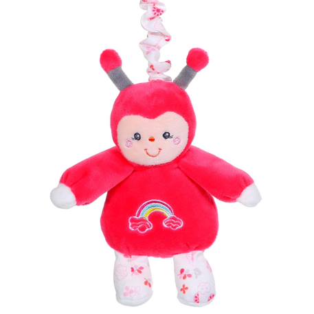 Boîte à musique rainbow coccinelle - 32 cm Rouge 2 - vertbaudet enfant 