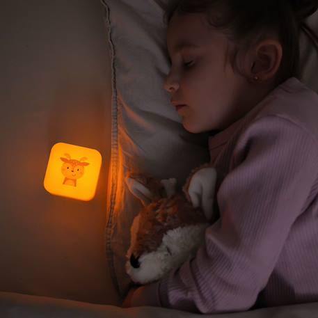 Veilleuse nomade cube b Blanc, bleu+Blanc, vert+Orange+Rose+Vert 18 - vertbaudet enfant 