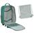 Valise à roulettes bus adventure Gris, bleu clair, moutarde+Vert foncé 9 - vertbaudet enfant 