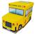 Coffre de rangement et banc bus scolaire Jaune 3 - vertbaudet enfant 