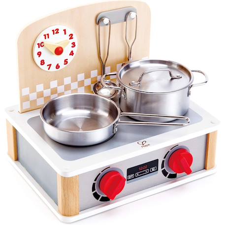 Cuisinière barbecue recto-verso Beige 1 - vertbaudet enfant 
