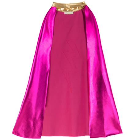 Set de supergirl rose (4-10 ans) Rose, doré 2 - vertbaudet enfant 