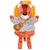 Marionnette à main jack Orange, blanc, jaune 1 - vertbaudet enfant 