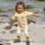 T-shirt anti-uv planches de surf vanille (13-18 mois) Vanille 4 - vertbaudet enfant 