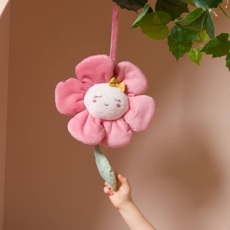 Peluche musicale à suspendre Rose, jaune, vert 3 - vertbaudet enfant 
