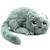 Peluche miaou le chat maman et bébé menthe (32 cm) Vert d'eau, noir, blanc 3 - vertbaudet enfant 