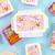 Lunch box fleurs du jardin Violet, blanc, jaune 3 - vertbaudet enfant 