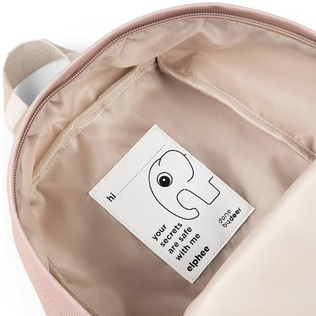 Sac à dos enfant canvas elphee rose Rose 4 - vertbaudet enfant 