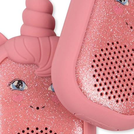Paire de talkie-walkie licorne glitter Rose 3 - vertbaudet enfant 