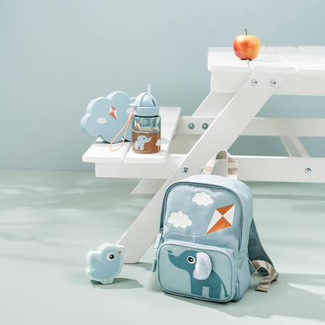 Sac à dos enfant canvas elphee bleu Bleu 6 - vertbaudet enfant 