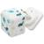 Veilleuse nomade cube b Blanc, bleu+Blanc, vert+Orange+Rose+Vert 2 - vertbaudet enfant 