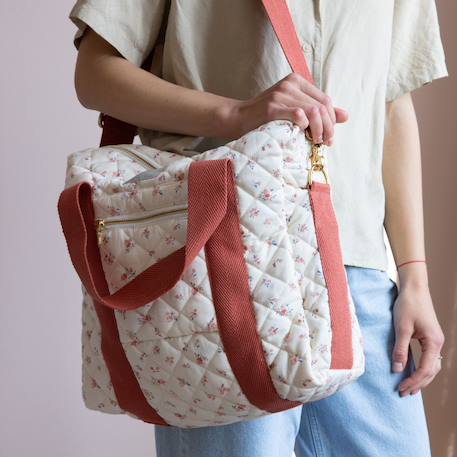 Sac à langer berries Rouge, écru 2 - vertbaudet enfant 