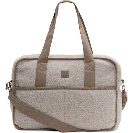 Sac à langer teddy Beige, gris 2 - vertbaudet enfant 