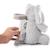 Peluche bruit blanc nomade on the go elliot l'éléphant Gris, blanc 4 - vertbaudet enfant 