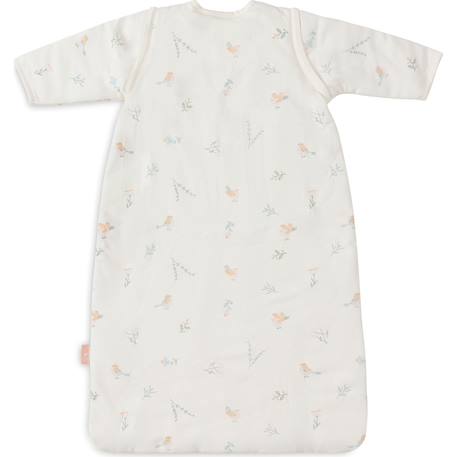 Gigoteuse hiver manches amovibles birds tog 3 coton Blanc, rose, bleu 2 - vertbaudet enfant 