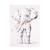 Décoration murale peinture éléphant 30x40cm Blanc éléphant 3 - vertbaudet enfant 