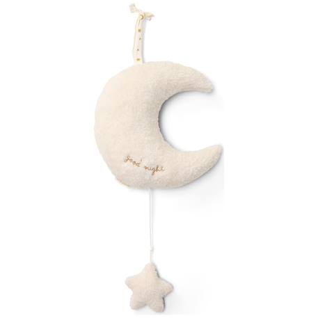 Peluche musicale à suspendre lune et étoile newborn Blanc 3 - vertbaudet enfant 