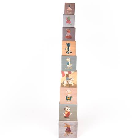 Pyramide 123 les petits amis Gris 2 - vertbaudet enfant 