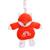 Boîte à musique rainbow renard - 32 cm Orange 2 - vertbaudet enfant 