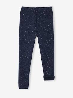 -Legging fille doublé maille polaire