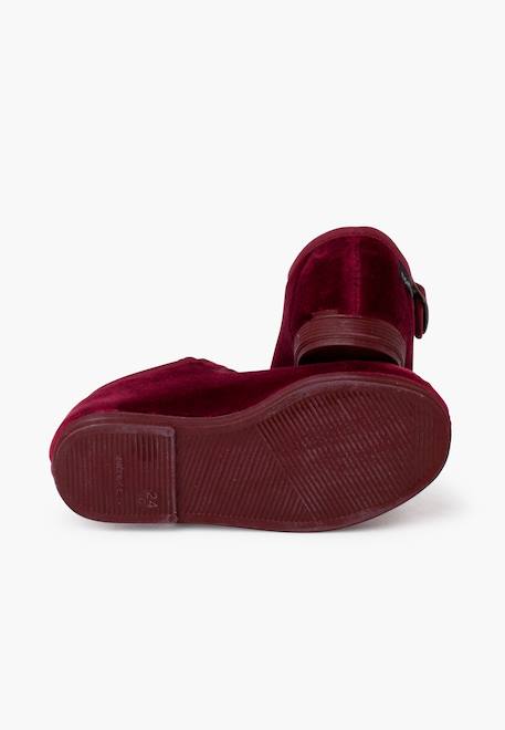Babies velours boucle dorée vieillie Bordeaux+Gris+Noir 3 - vertbaudet enfant 