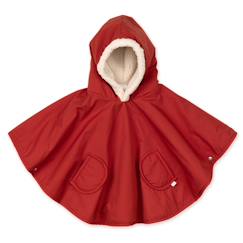 Bébé-Manteau, combipilote, nid d'ange-Poncho de voyage - waterproof - teddy
