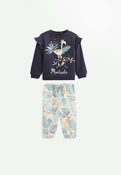 -Ensemble bébé sweat-shirt et pantalon en molleton holamuchacha