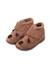 Bottines en daim avec fermeture adhérente Bleu+Taupe 10 - vertbaudet enfant 