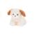 Lilou le chien en peluche 15 cm Beige 1 - vertbaudet enfant 