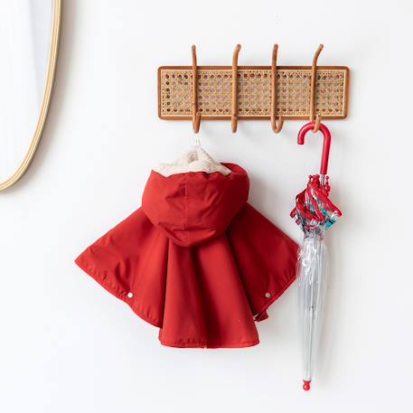 Poncho de voyage - waterproof - teddy Carmin+Choco+Green+Hibiscus+Horizon+Jaune+Natural+Navy+Neutral+Plum+Sauge 5 - vertbaudet enfant 