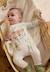 Pyjama bébé avec pieds retroussables kanha Ecru 1 - vertbaudet enfant 