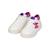 Baskets basses  à lacets Blanc+Blanc - Rose+Blanc fushia+Noir or clair 15 - vertbaudet enfant 