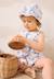 Barboteuse bébé + chapeau en gaze de coton tiana Ecru 1 - vertbaudet enfant 
