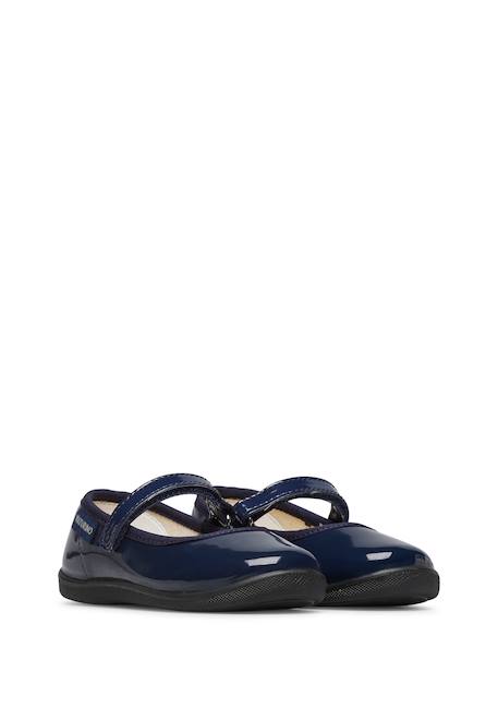 Ballerines en cuir verni pavia 2 Marine- 2 - vertbaudet enfant 