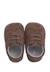 Bottines bébé en cuir style blucher Bleu marine+Gris+Taupe 17 - vertbaudet enfant 