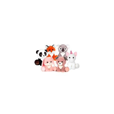 Peluche - peluche puppy eyes pets - panda noir et blanc - 40 cm Noir 2 - vertbaudet enfant 