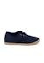 Baskets lin lacets en lin semelle espadrille Bleu marine 1 - vertbaudet enfant 