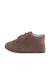 Bottines bébé en cuir style blucher Bleu marine+Gris+Taupe 13 - vertbaudet enfant 