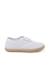 Baskets lin lacets en lin semelle espadrille Beige+Blanc 7 - vertbaudet enfant 