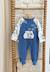 Pyjama bébé mexico Bleu 1 - vertbaudet enfant 