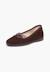 Ballerines fille ruban croisé style ballet Marron 2 - vertbaudet enfant 