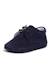 Bottines bébé en cuir style blucher Bleu marine+Gris+Taupe 2 - vertbaudet enfant 